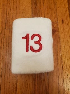 Kelvin Cato NBA Game Worn Used Armband Wristband Schweißband PE ROCKETS - Bild 1 von 2