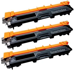 Tóner negro 3 piezas para Brother MFC-9130CW, MFC-9330CDW MFC-9340CDW TN221 BK TN-221 - Imagen 1 de 2