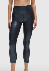 Lululemon Pants Womens 6 Align Rib High Rise Shine 25 Leggings Yoga Nulu NWT - Picture 1 of 10