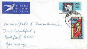 Südwestafrika Brief - Luftpost 1972 - Imagen 1 de 1