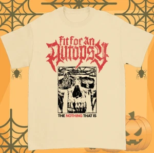 Rare Fit For An Autopsy Yellow T-Shirt Gift Halloween For Fan PP994 - Picture 1 of 4