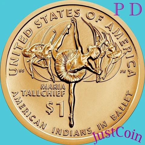 2023 P&D NATIVE AMERICAN INDIANS IN BALLET  UNCIRCULATED DOLLAR SET Cover