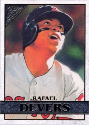 2020 Topps Gallery #55 Rafael Devers Boston Red Sox - Image 1 of 2