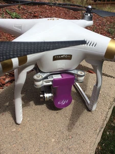 DJI Phantom 3 Blocco Gimbal da Naturale a VIOLA Cambia Colore UV - Foto 1 di 10