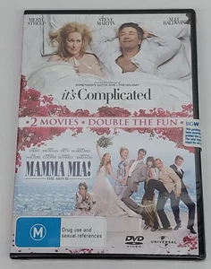 It's Complicated / Mamma Mia! (R4 DVD 2-Disc Set 2010) Meryl Streep - Picture 1 of 4