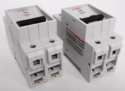 Entrelec GMB15U Stopcircuit Circuit Breakers 2P 15A 240VAC (Lot of 2) - Image 1 of 4