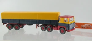 Wiking 1:87 H0, Scania 111 3-Achs Sattelzug stahlblau Lechtoys Sondermodell top - Imagen 1 de 1