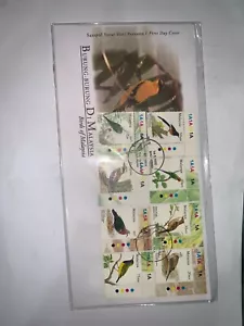 malaysia 2005 fdc definitive birds first day cover 8v with margin b - Picture 1 of 2