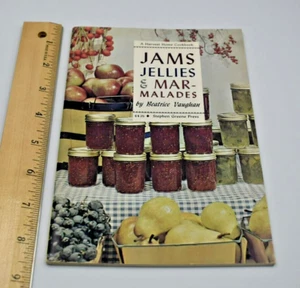Jams Jellies & Marmalades Cookbook Recipe Booklet Beatrice Vaughan 1971 - Picture 1 of 3