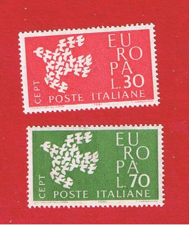 Italia #845-846 MNH OG Europa Envío y devolución gratuitos Foto 1 de 1