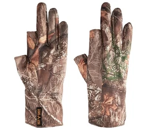 Hot Shot Copperhead Realtree Xtra Camo 3 Finger Hunting Gloves- Size O/S - NEW! - Picture 1 of 1