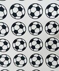 24 Football party stickers personalised