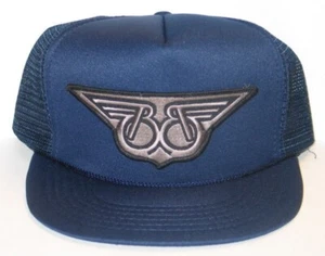 Buckaroo Banzai Winged B's Logo Patch on a Blue Baseball Cap Hat NEW - Picture 1 of 1