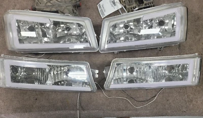 2003-2007 Silverado Avalanche Aftermarket Headlamps LED DRL w/Turn Signal Lamps - Image 1 of 4