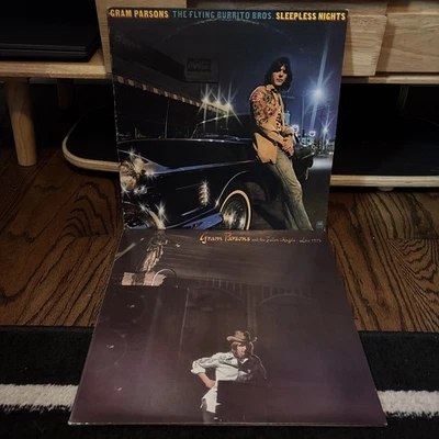 Gram Parsons Lp Lot The Fallen Angels - Live 1973  / B Brothers Sleepless Nights - Image 1 of 4