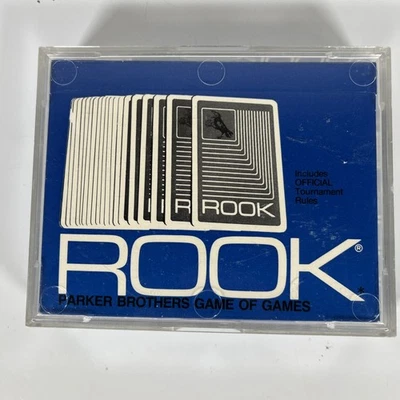 Vintage 1972 ROOK Card Game Complete Game In Original Blue Box With Instructions - Image 1 of 4