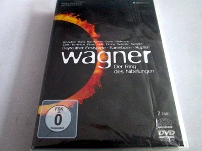 Wagner Der Ring Des Nibelungen Barenboim Bayreuther (DVD 7 DISC SET) NEW SEALED - Image 1 of 2