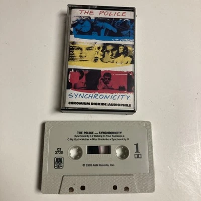 THE POLICE, Synchronicity, Audiophile Cassette Tape, Tested, 1983, A&M Records - Image 1 of 2