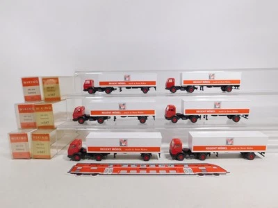 6x wiking H0 1:87 Autoarticolato MB 1619 Regent: 547+ 24 547 S.G Mint + Box # - Immagine 1 di 4