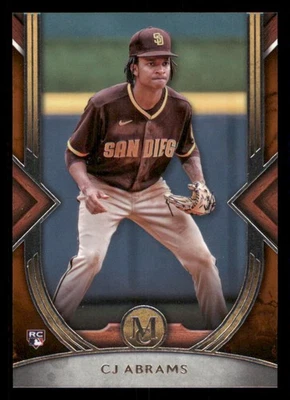 2022 Topps Museum Collection Copper #47 CJ Abrams - Image 1 of 2