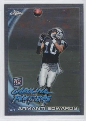2010 Topps Chrome Armanti Edwards #C136 Rookie RC - Image 1 of 2