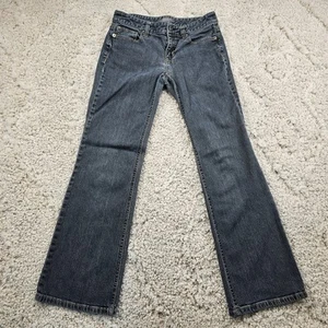 Ann Taylor Womens Jeans Bootcut Y2K Cowgirl Size 0 Petite 26x28 Low-Rise - Picture 1 of 8