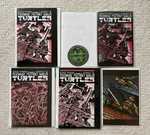TMNT #1 Eastman Studios 40th, 6th Print, Patch, Blank, Lenticular Mirage, Virgin - Picture 1 of 1