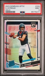 Panini Donruss Optic Cj Stroud Holo #244 2023 PSA 9 - Imagen 1 de 2