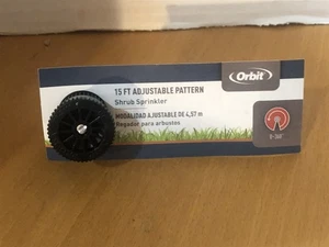 ORBIT 54020 Shrub Sprinkler Head 15ft Adjustable Pattern .25-2.25 GPM /25psi - Picture 1 of 2