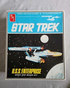 AMT Star Trek USS Enterprise Space Ship Model Kit #6676 NEW Open Box - Picture 1 of 4