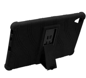 Funda Lenovo Tab M10 FHD Plus TB-X606F/X Tablet 10.3"" Silicona Soporte Cubierta Negra - Imagen 1 de 2