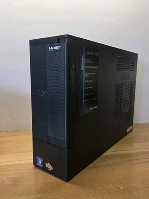 Acer Aspire AX1430-UR12P Desktop Reset & Working, AMD E-350 Dual-core, 4GB RAM - Image 1 of 4