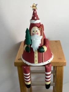 8" CONE SANTA DAGGLING LEGS MIDWEST CANNON FALLS WEIHNACHTSDEKO - Bild 1 von 13