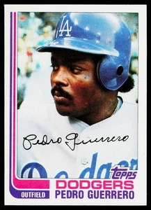 Pedro Guerrero 1982 Topps Los Angeles Dodgers - Picture 1 of 2