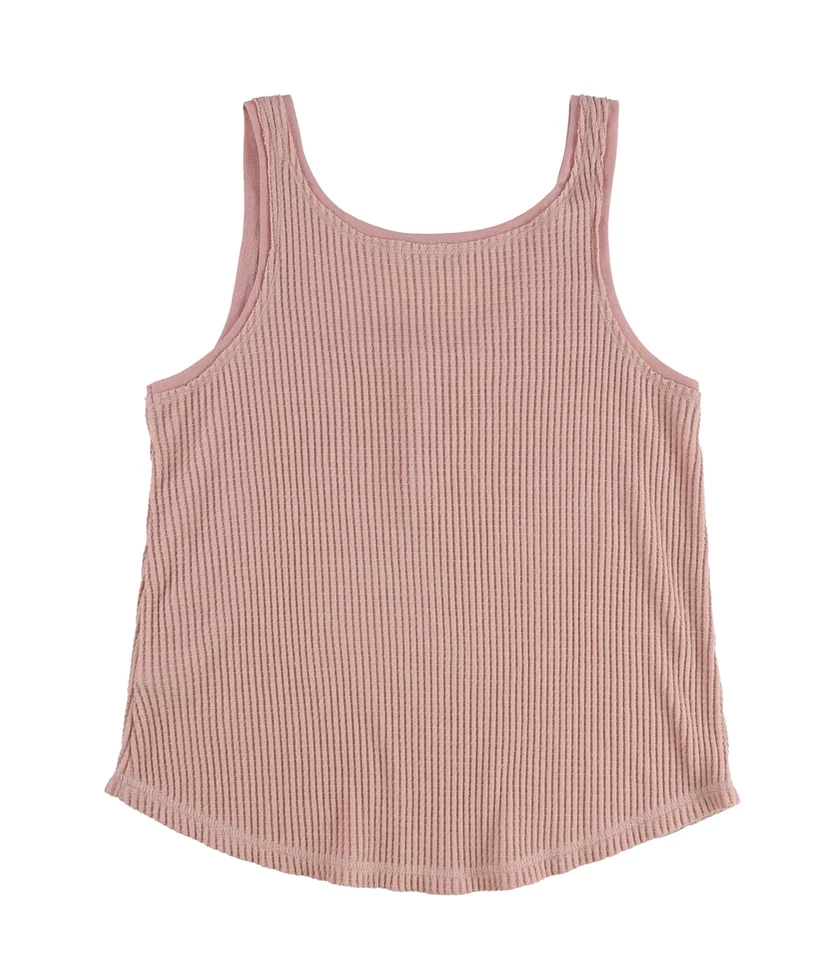 P.J. Salvage Womens Waffle Knit Pajama Sleep Tank Top - Image 1 of 1