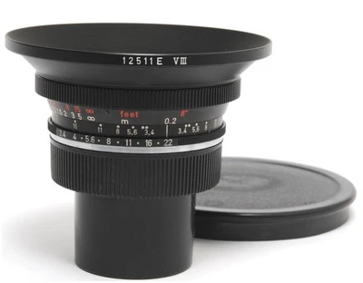 Leica-R Super-Angulon-R 3.4/21mm 11803 Wide Angle lens w. matching hood - Bild 1 von 4