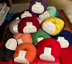 AUSVERKAUF Ferner Wolle Merino 160 Sport mit Garn -17 Farben - Bild 1 von 20