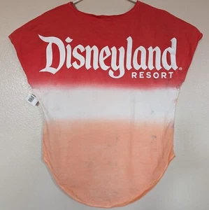 Camiseta Disneyland Spirit Tie Dye Mujer Mediana Coral Est. Parques Disney 1955 - Imagen 1 de 9