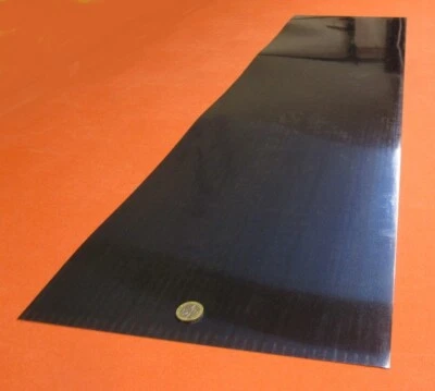 Cuña de acero con resorte templado azul duro 1095 .010" x 12.0" de ancho x 48" de largo Foto 1 de 4