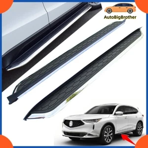 Fits For Acura MDX 2022-2024 Fixed Running Boards Side Steps Pedals Nerf Bar - Imagen 1 de 11