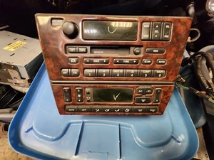 2000 2001 2002 LINCOLN LS RADIO CASSETTE PLAYER AC SWITCH WOOD TRIM - Picture 1 of 2