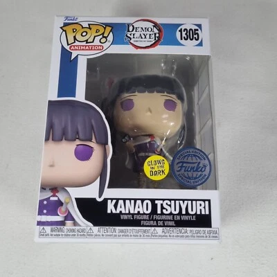FUNKO POP DEMON SLAYER KANAO TSUYURI 1305 BRILLA EN LA OSCURIDAD Foto 1 de 4