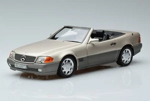 183719 Mercedes 500 SL R129 Smoke Silver Norev 1/18 - Picture 1 of 7