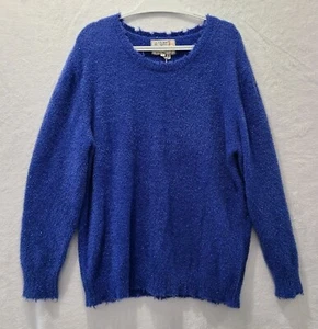 FP Sandrine Rose Damen Fuzzy Sparkle Sweater Gr. Medium Langarm Pullover - Bild 1 von 8