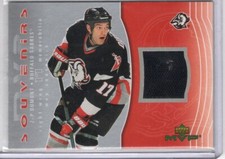 2003-04 Upper Deck MVP SOUVENIRS #S19 J.P. Dumont
