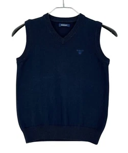 GANT Boys Knitted V-Neck Vest Size 8 J. - Picture 1 of 8