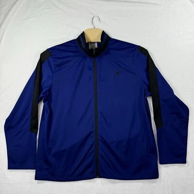 Chaqueta de pista de baloncesto AND1 One para hombre 2XL XXL azul negro manga larga cremallera completa Foto 1 de 4