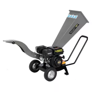 Wood Chipper Mulcher Grinder for Farming. 7HP Petrol, Silver - Picture 1 of 11