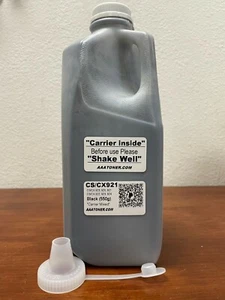 (550 g) Recarga de tóner negro para Lexmark CS/CX921 923 920 921 922 923 924 (RECARGA) - Imagen 1 de 4