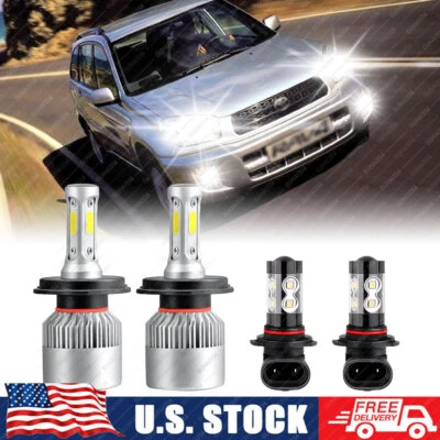 Para Toyota Rav4 2001 2002 2003 2004 2005 - Faro LED Bombillas de haz alto/bajo Cantidad 2 Foto 1 de 4